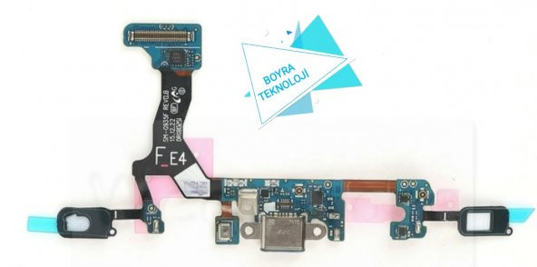 Samsung Galaxy S7 Edge  Şarj Bordu Flex - 2