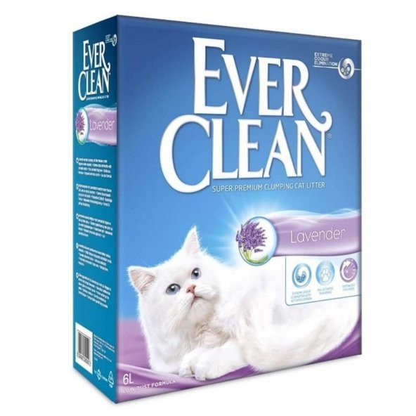 Ever Clean Ever Clean Lavender Lavanta Kokulu Kedi Kumu 10lt - Resim 2