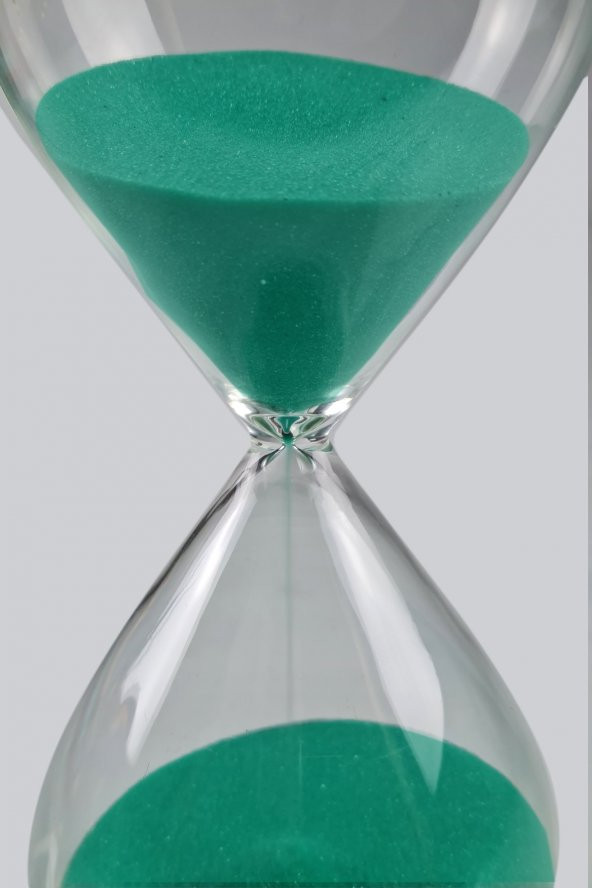 Turkuaz Kum Saati, 60 Dk Kum Saati, Dekoratif Ev Aksesuarları, Pomodoro Zamanlayıcı, Anlamlı Hediye - Resim 2