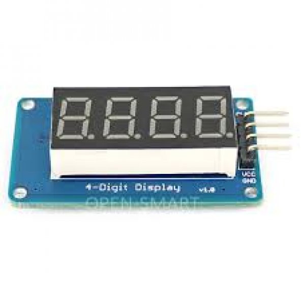 Arduino 4 Digit 7 Segment Ekran Modül TM1637