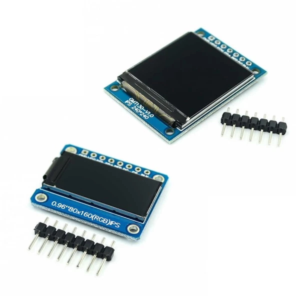 Arduino 0.96 Inch OLED Tft LCD ( 80X160) Ekran Modülü