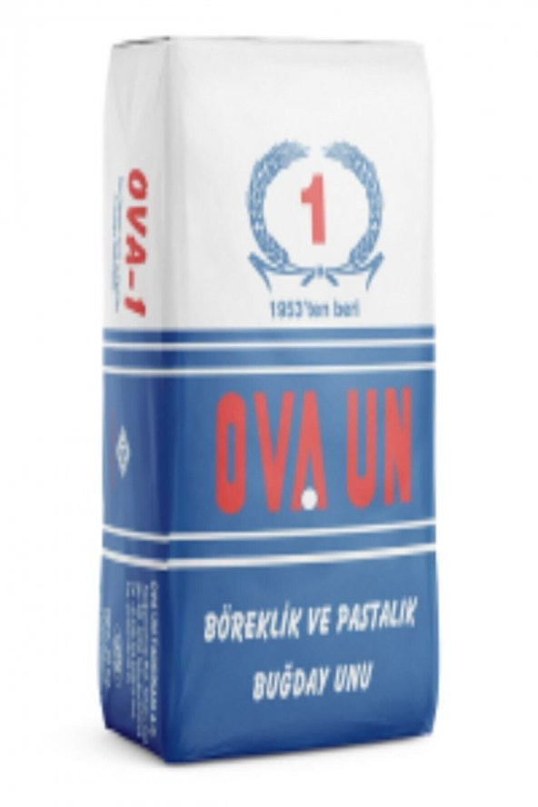 Ova 1 Böreklik ve Pastalık 25 kg Buğday Unu - 1