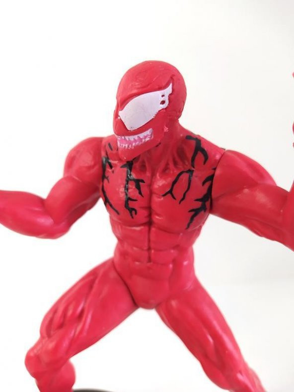 Örümcek Adam Spiderman Kırmızı Venom Action Karakter Figür Oyuncak - 2