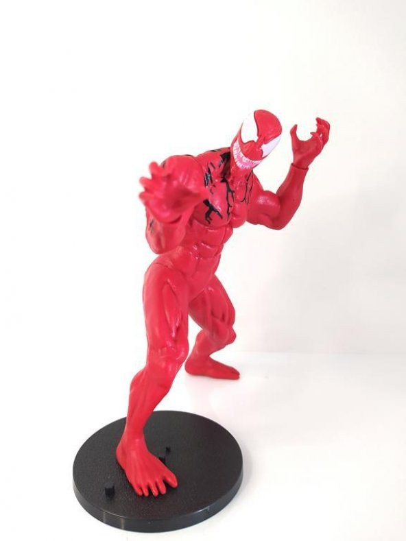 Örümcek Adam Spiderman Kırmızı Venom Action Karakter Figür Oyuncak - 5