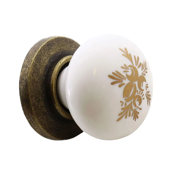 Eymen Düğme Polimer Eskitme Antik Sarı Mobilya Mutfak Çekmece Dolap Dolabı Kulpu Kulbu Kulpları - 7