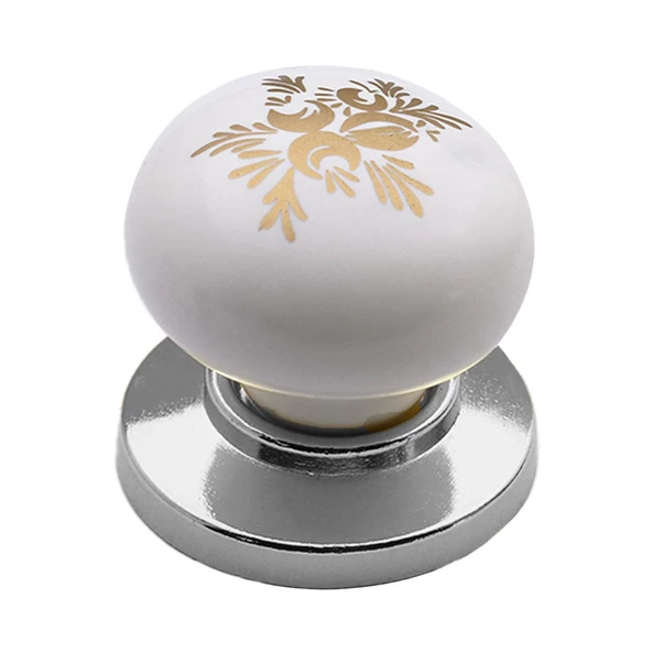 Eymen Düğme Çekmece Dolap Dolabı Kapak Kulpu Kulpları Kulbu Krom Polimer Kulp Mobilya Mutfak ürün görseli