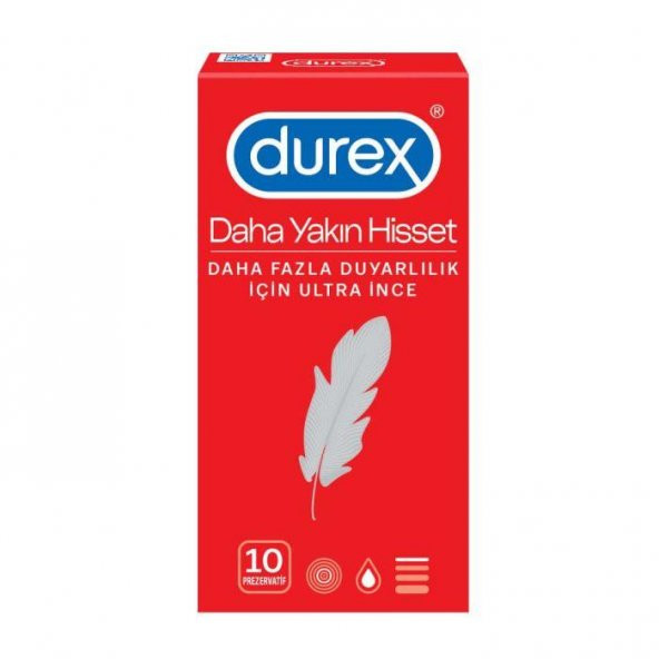 DUREX DAHA YAKIN HİSSET 10 LU