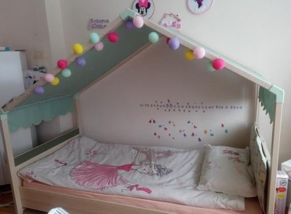 Montessori Işıklı Top Led Aydınlatma Dekoratif Gece Lambası 3 metre 20 Top