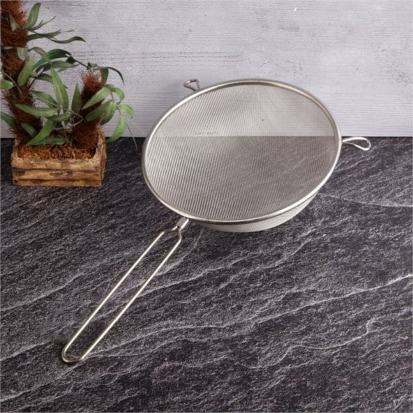 Paslanmaz Çelık Süzgeç 22cm