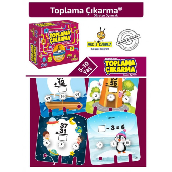 Matematik Öğreten Oyuncak (3-10 Yaş) - Resim 3