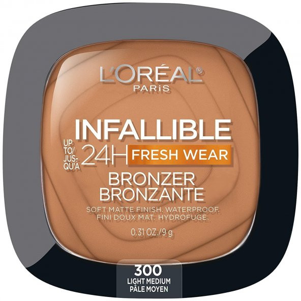 Loreal Parıs Infaıllıble Bronze Matte Bronzıng Powder 300 Lıght Medium