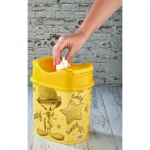 HomeCare Tweety Lisanslı 5.5 Lt Çöp Kovası 716781 - 2