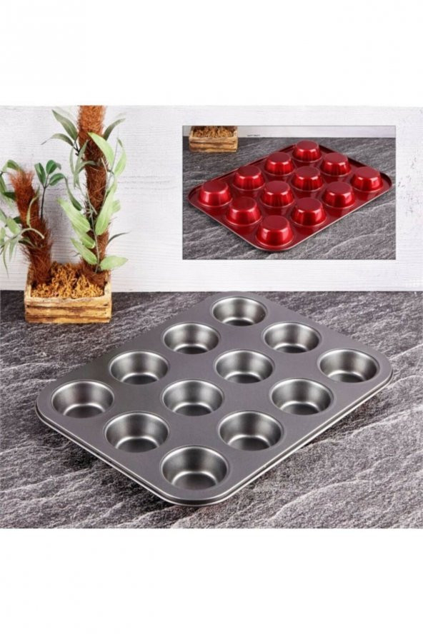 12 Muffin Kalıbı 35 CM