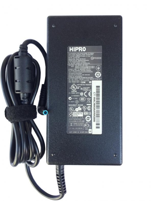 Hp 19.5V 6.15A / 4.5*3.0mm Adaptör 120W Mavi Uc (Orjinal HIPRO) ürün görseli 1