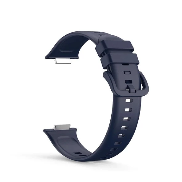Gpack Huawei Watch Fit 2 Kordon Mat Kançalı Silikon KRD 43 - 6