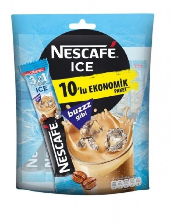 Nestle Nescafe 3 ü 1 Arada Ice 10 Lu 13.8 Gr