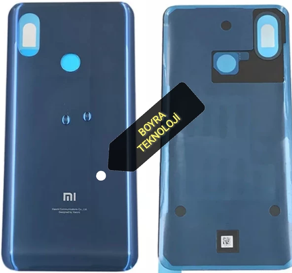Xiaomi Mi 8 Pil Kapağı Cam - Lens Hariç - 3