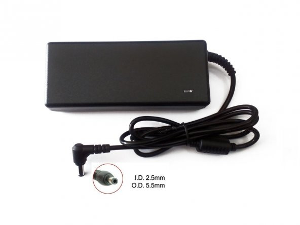 Asus W1J, W1Ja, W1Jb, W1Jc Standart Uç Laptop  Adaptörü