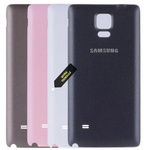 Samsung Galaxy Note 4 N910 Arka Pil Kapağı