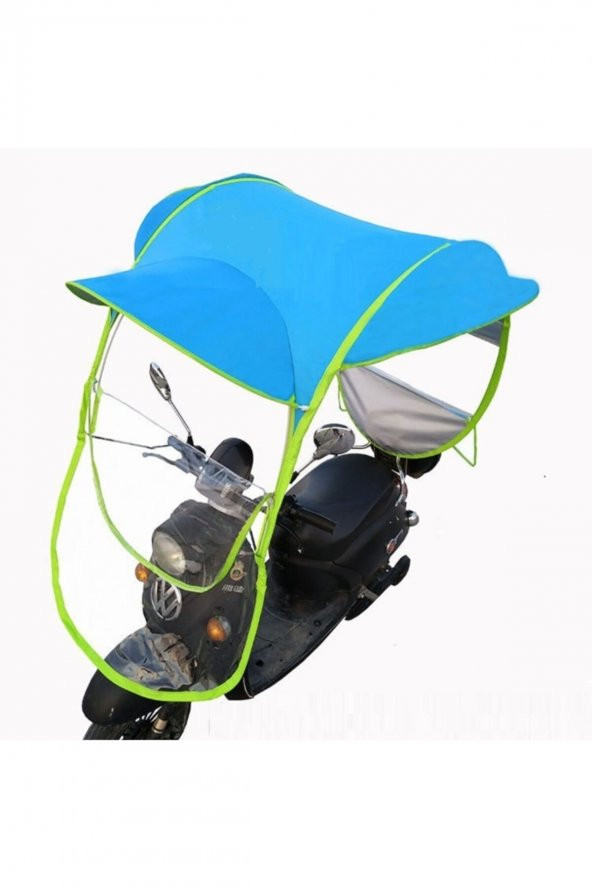 Scooter Motorsiklet Yağmurluk Çadır Şemsiye Gölgelik Tente Y1