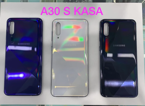 Samsung Galaxy A30S Logolu Kasa Kapak - Yan Tuşlar Dahil SM-A307F A30S