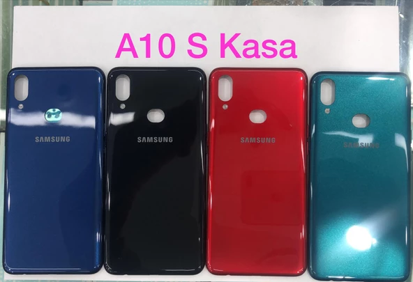 Samsung Galaxy A10S Logolu Kasa Kapak - Yan Tuşlar Dahil  SM-A107F A10S