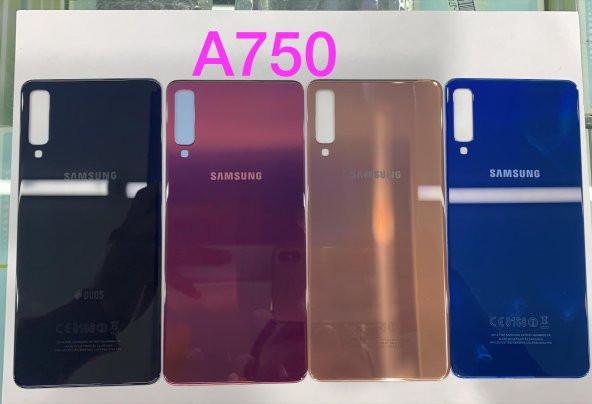 Samsung Galaxy A7 2018 ( A750 ) Pil Kapağı Logolu