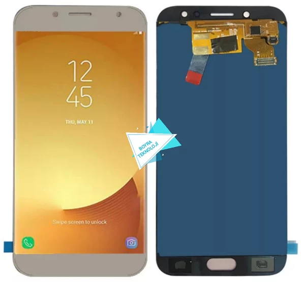 Samsung Galaxy J7 Pro Lcd J730F Ekran Dokunmatik - 8