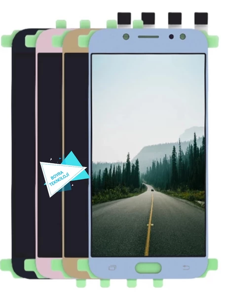 Samsung Galaxy J7 Pro Lcd J730F Ekran Dokunmatik - 6