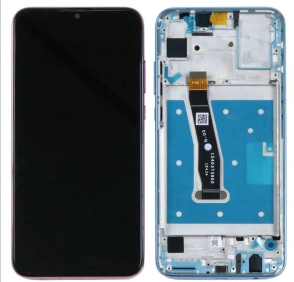 Honor 10 Lite Ful Çıtalı Lcd Ekran Dokunmatik HRY-LX1 MAVİ - 3