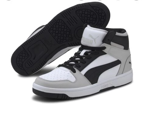 Puma REBOUND LAYUP SL Beyaz Erkek Sneaker 36957319 (E-438) - Resim 2