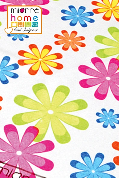 Miorre Mikrofiber Nanosilver Çiçek Desenli Mutfak Temizlik Bezi - 7