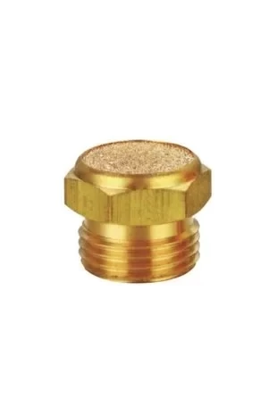 Sinter Bronz Susturucu Kısa Tip 3/8 - 6