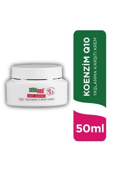 SEBAMED Q10 Yaslanma Karsiti Koruyucu Krem 50 Ml 4103040169594