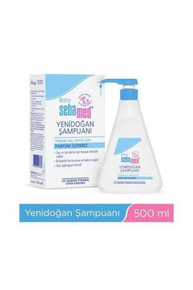 SEBAMED Yenidoğan Şampuan 500 Ml 4103040016362