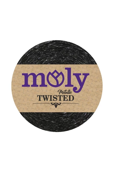 Moly Twisted Metalik Kağıt İp Hasır Çanta Runner Şapka Amerikan Servis 250gr - 6