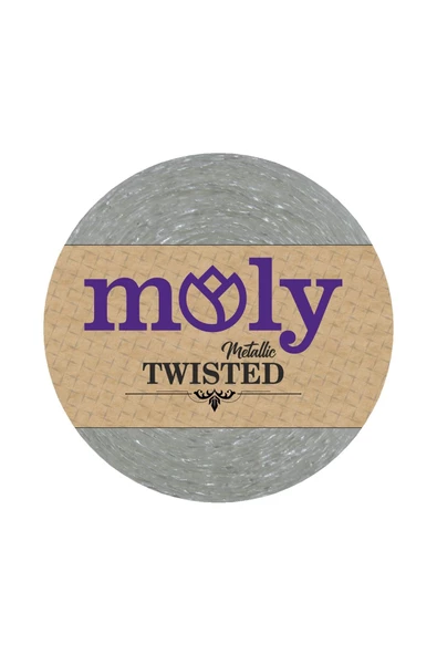 Moly Twisted Metalik Kağıt İp Hasır Çanta Runner Şapka Amerikan Servis 250gr - 8