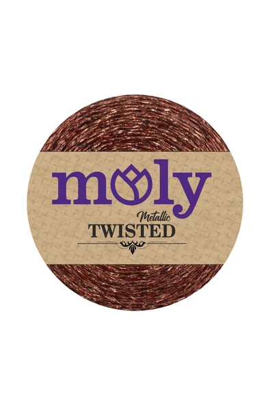 Moly Twisted Metalik Kağıt İp Hasır Çanta Runner Şapka Amerikan Servis 250gr - 10