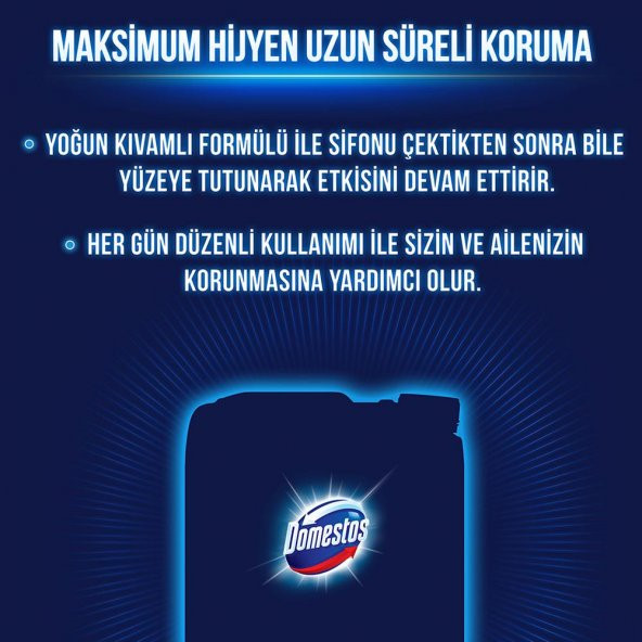 Domestos Çamaşır Suyu Yoğun Kıvamlı Dağ Esintisi 3240 ml. X 2 Adet - 4