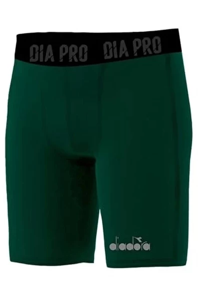 Diadora Flatron Pro Erkek Yeşil Kısa Tayt