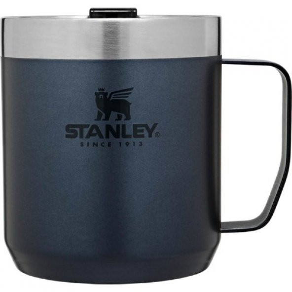 Stanley Klasik Paslanmaz Çelik Termos Bardak 0.35L Lacivert