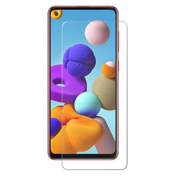 Samsung Galaxy A21S Ekran Koruyucu 2 Adet Temperli Kırılmaz Cam - 2