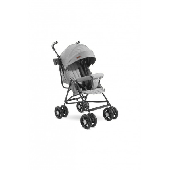 BABYHOPE SC-100 BASTONLU PUSET KIRÇILI GRİ