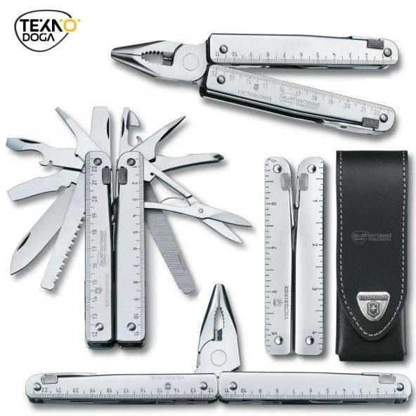 Victorinox SwissTool X Penseli Çakı 3.0327.L Deri Kılıflı - 2