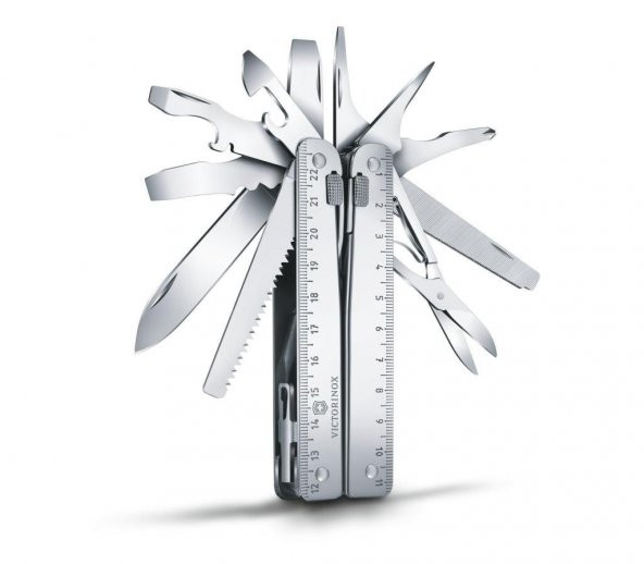 Victorinox SwissTool X Penseli Çakı 3.0327.L Deri Kılıflı - 3