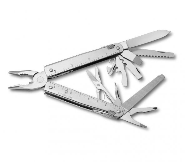 Victorinox SwissTool X Penseli Çakı 3.0327.L Deri Kılıflı - 4