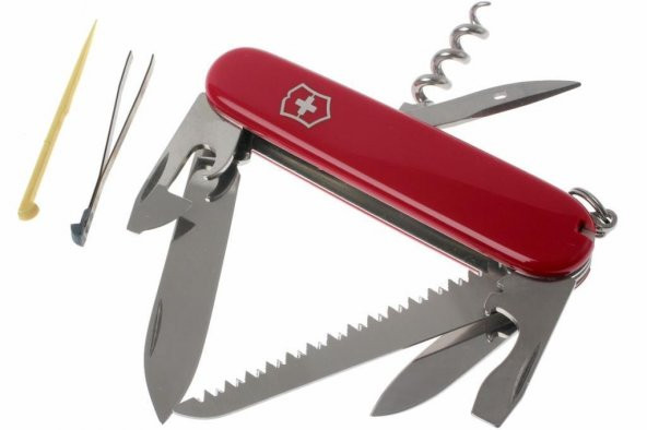 Victorinox Camper 1.3613 Kırmızı İsviçre Çakısı 91mm 13F - 2