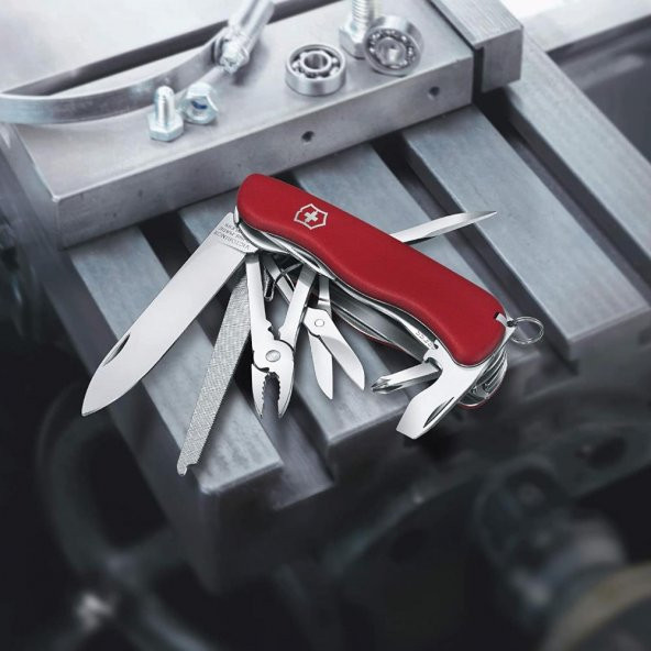 Victorinox Work Champ 0.8564 Kırmızı İsviçre Çakısı 111mm 21F - 2