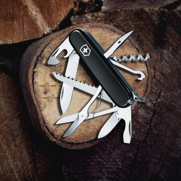 Victorinox Huntsman 1.3713.3 Siyah İsviçre Çakısı 91mm 15F - 6