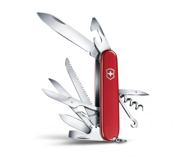 Victorinox Huntsman 1.3713 Kırmızı İsviçre Çakısı 91mm 15F - 2